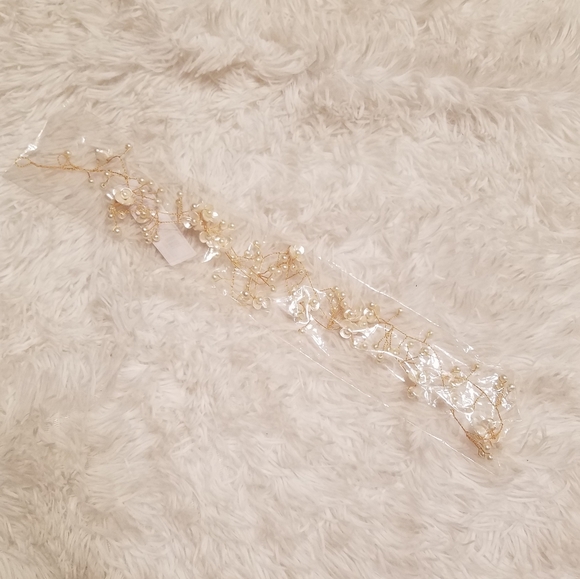 ?️Elegant Faux Pearl Hair Vine Accessorie main image 12